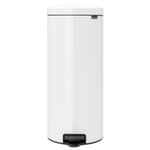 Pedal bin Newicon 30 L White