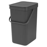Abfallbehälter Sort & Go 12 l Anthrazit