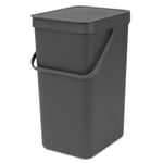 Abfallbehälter Sort & Go 16 l Anthrazit