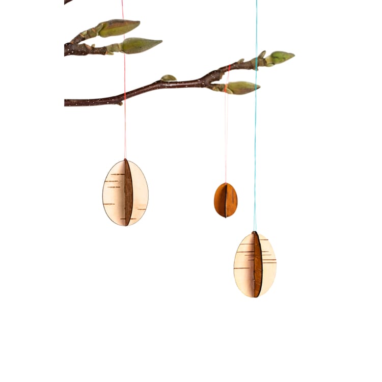 Easter decoration birch bark