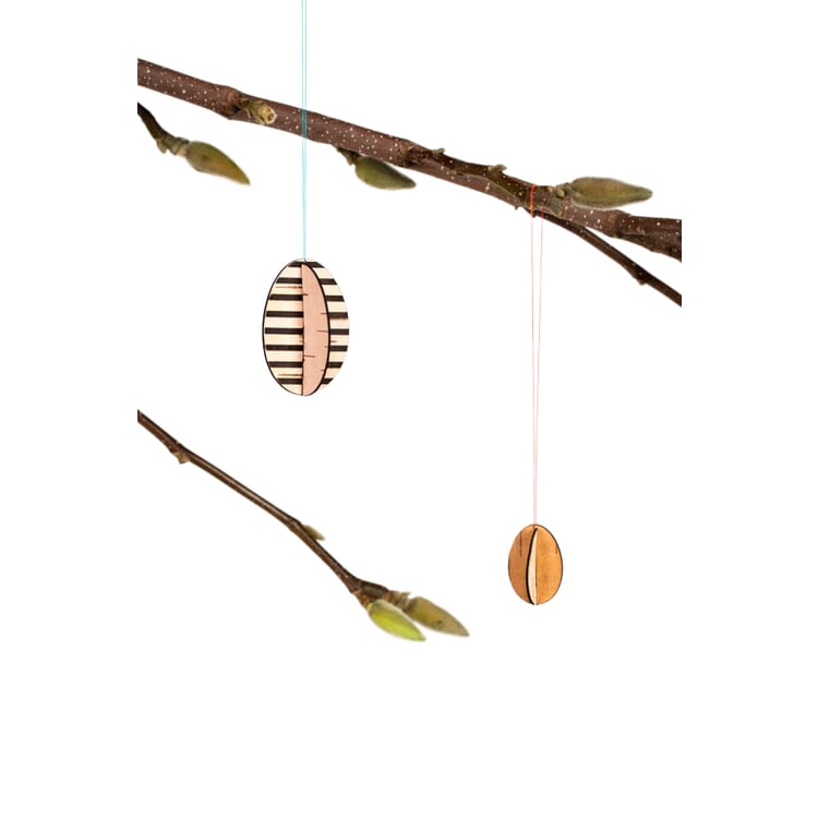 Osterschmuck Birkenrinde