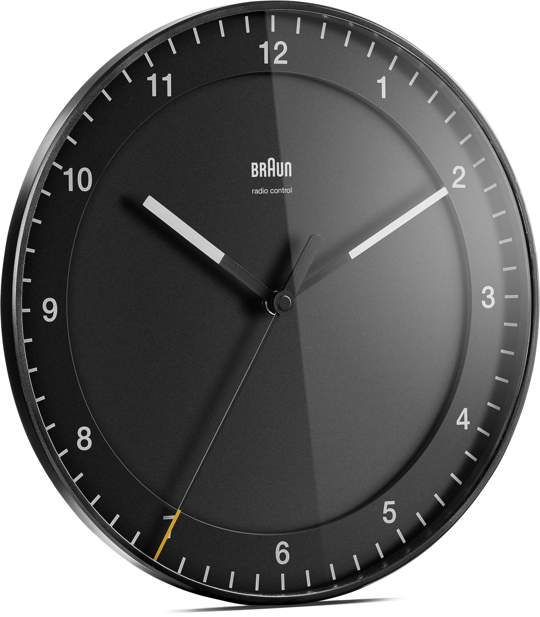 Wall clock Braun, Black | Manufactum