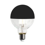 LED Head Mirror Lamp Globe, Black