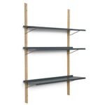 Wandregal RM3 Basaltgrau RAL 7012
