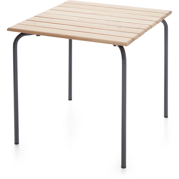 Estoril Table, Wood, RAL 7024 Graphite grey