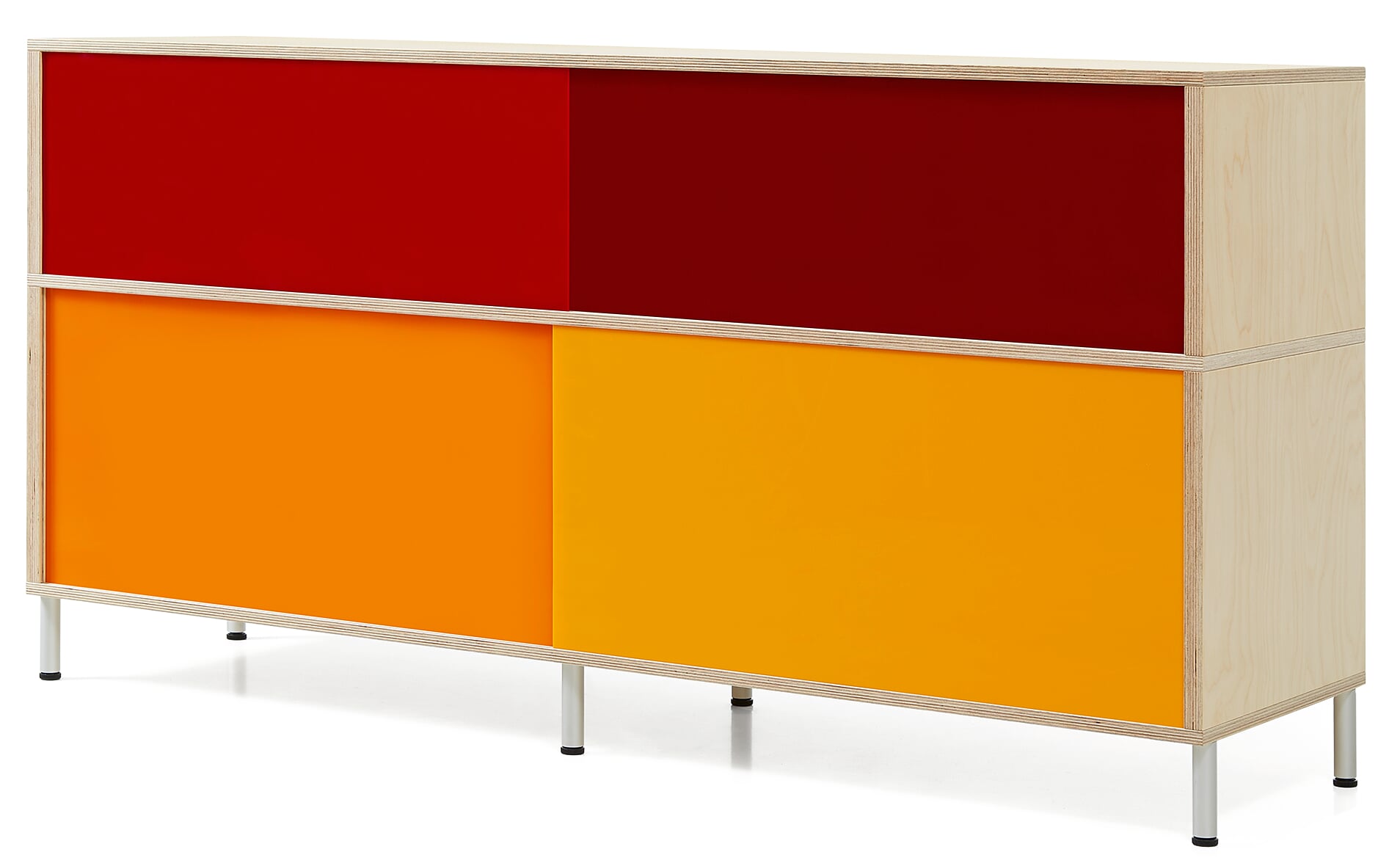 Sideboard Irion, hoch, Schieber: bunt oder weiß