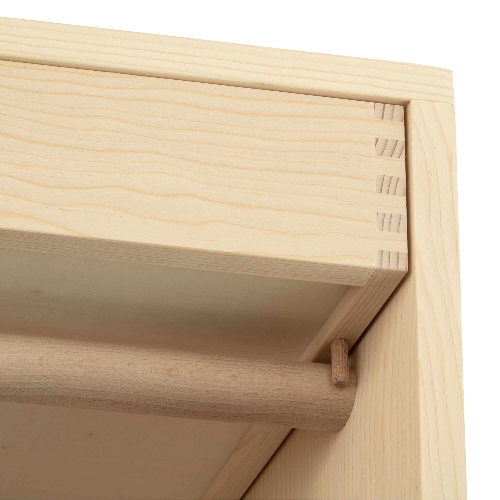 Ulmer Hocker mit Schublade
