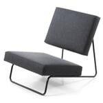 Armchair Lounge Chair Hirche RAL 9005 Jet black