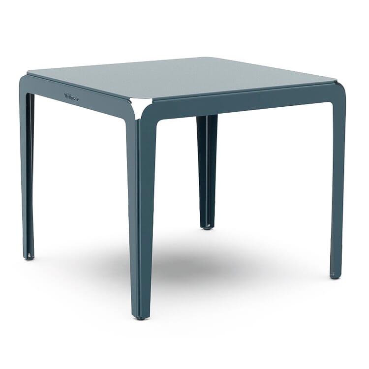 Tisch Bended Table 90, RAL 5008 Graublau