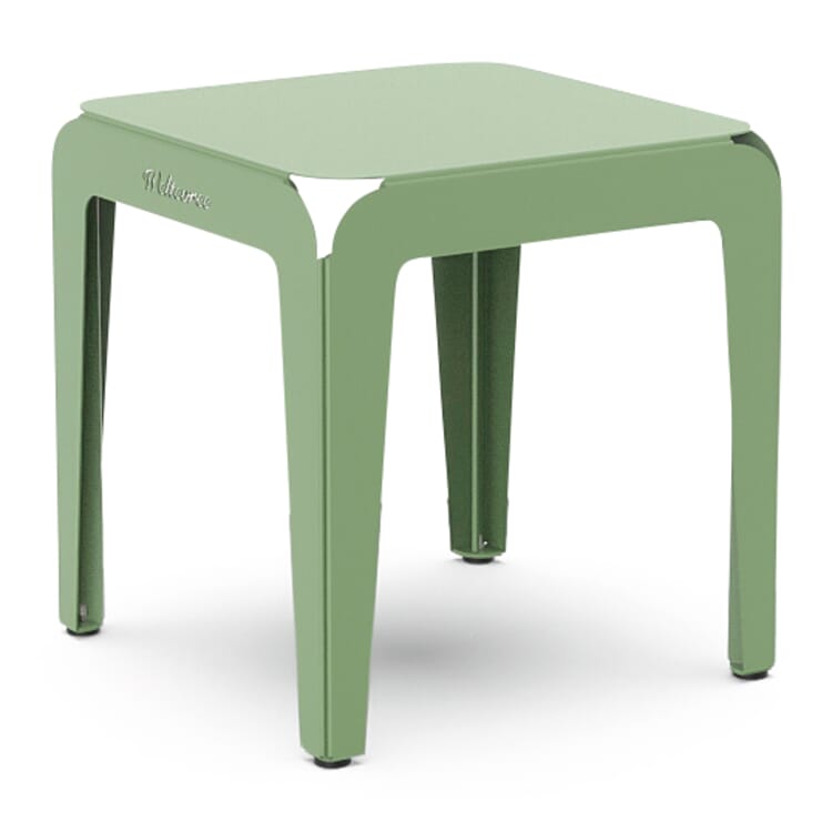 Bended Stool, RAL 6021 Pale green