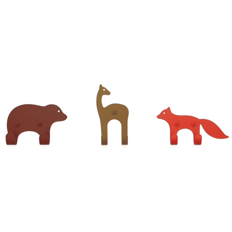 Wall hook set zoo, Forest