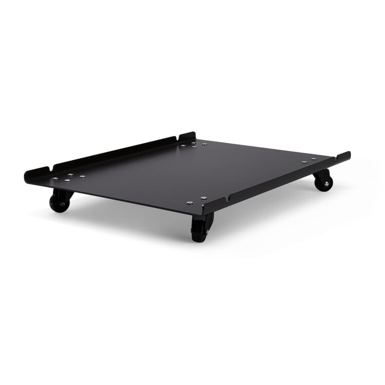 Roll plate for container Atlas, RAL 7021 Black grey