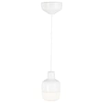 Pendant lamp OHM 1 White/matt glass