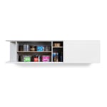 Wall Rail for Fip Shelving Unit RAL 7035 Light Gray (OLD!)