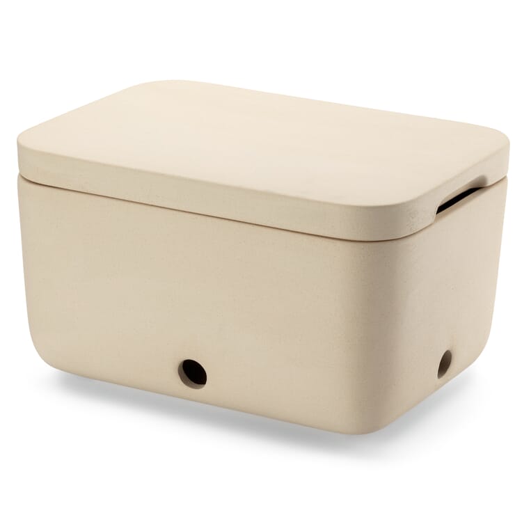 Potato box Rehau, Unglazed