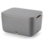 Potato box Rehau Matte gray, glazed