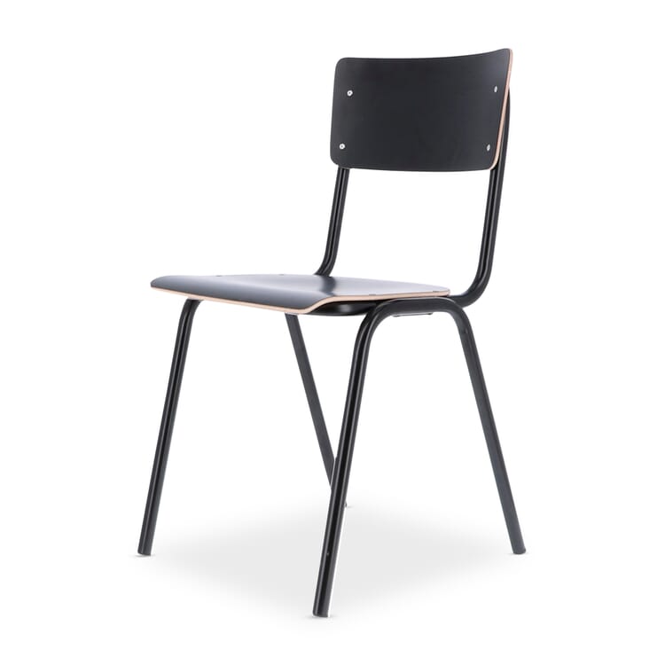 Colegio Chair, Black / Jet Black RAL 9005