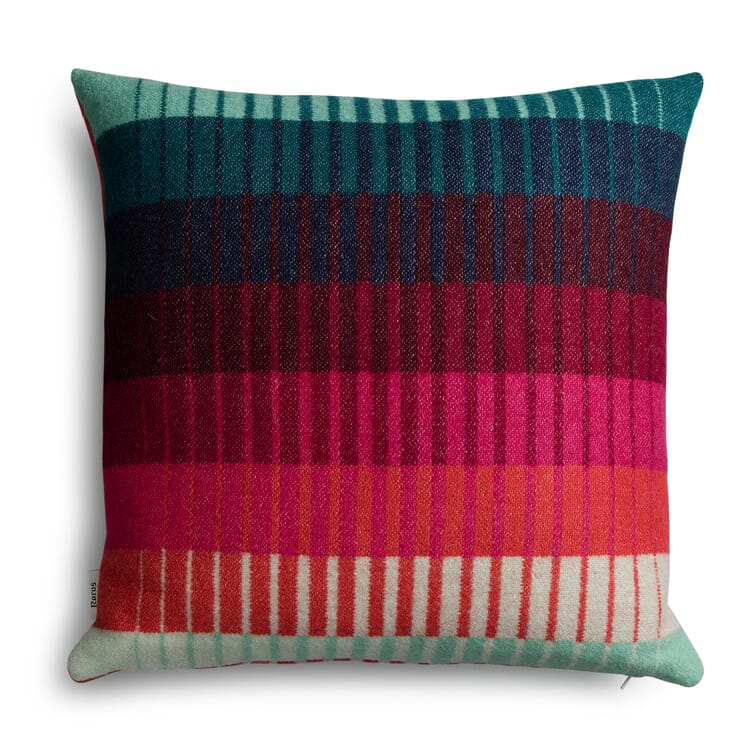 Åsmund Gradient Pillowcase, Red-Turquoise