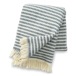 Lammwolldecke Olle Blau