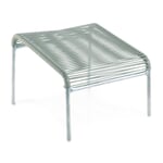 Footstool Säntis, hot-dip galvanized Pastel green RAL D 120 70 10