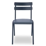 Chair Aluone RAL 5008 Gray blue