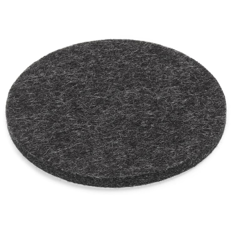 Coaster felt, Graphite, mottled