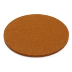 Untersetzer Filz Dunkelorange Ø 12 cm