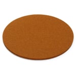 Felt Coasters Dark orange Ø 16 cm