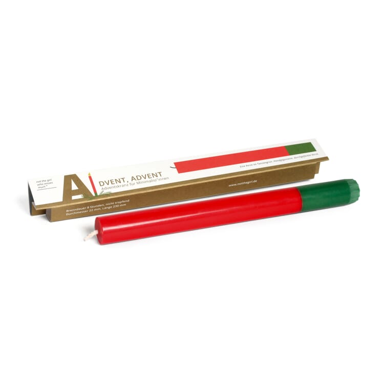 Christmas Stick Candle, Advent wreath