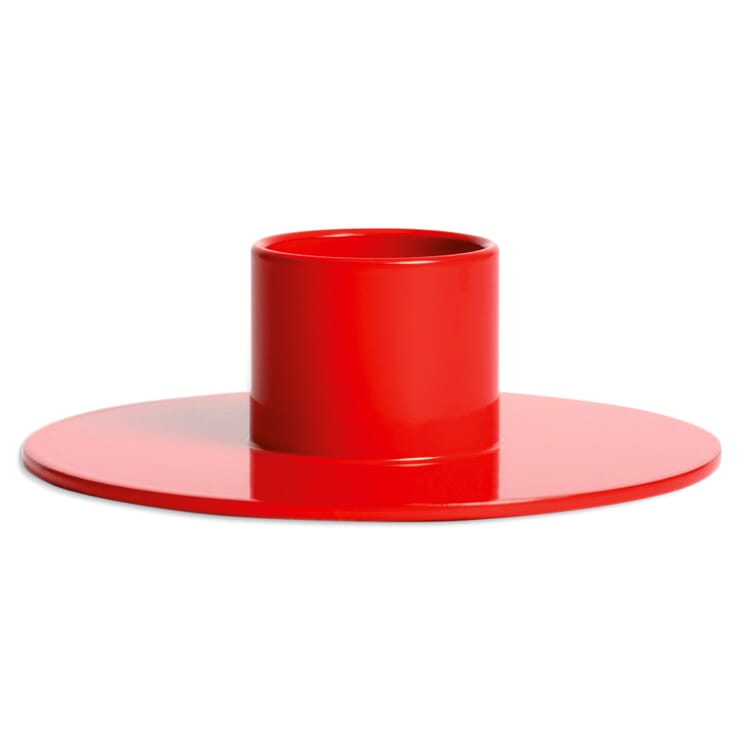 Pop Candle Holder, RAL 3020 Traffic red
