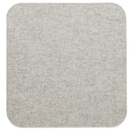 Seat cushion felt square Light gray, mottled