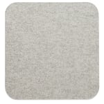 Square Felt Seat Cushion Light gray, mottled