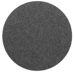 Seat Cushion Felt Round Dark gray