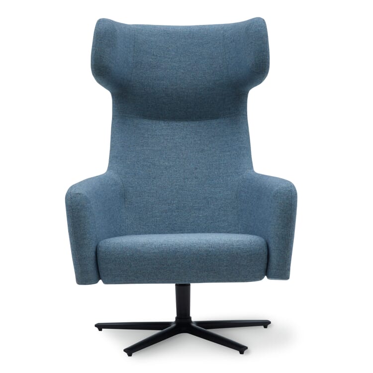 HAVANA Swivel Armchair, Petrol / Black