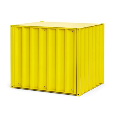Container DS Klein, RAL 1016 Schwefelgelb | MAGAZIN