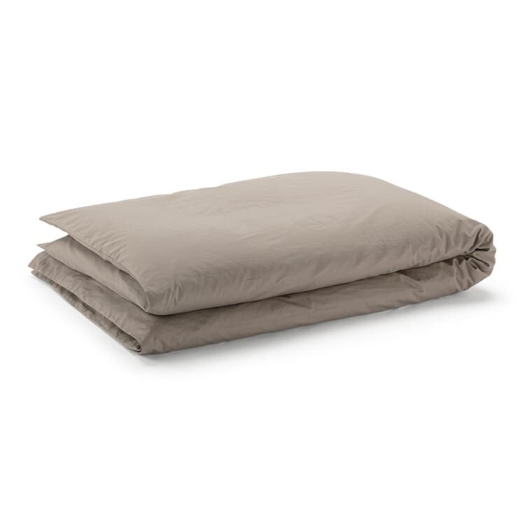 Comforter cover cotton, Taupe