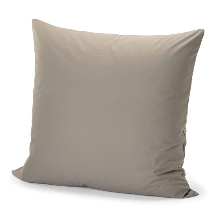 Pillowcase cotton, Taupe