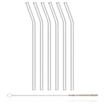 Glass drinking straw straw Curved