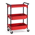 Werkzeugtrolley Toyo TWR4 Rot