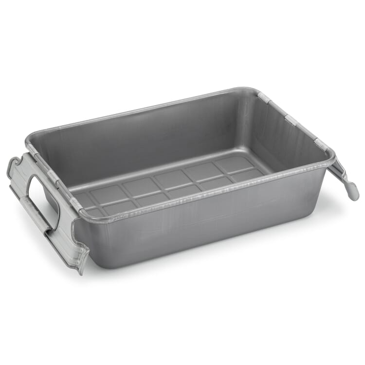 Stacking box Toyo, Silver-Coloured