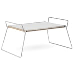 Tray table Bloch Chrome / Light gray