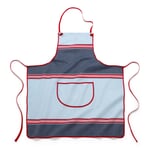 Checkered Apron Blue / Red