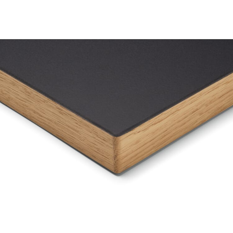 Table top for ERIK table frame, square, Dark gray