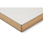 Table top for ERIK table frame, square Light gray