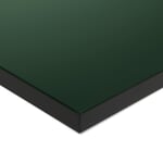 Tischplatte zu Tischgestell ERIK, quadratisch Dunkelgrün