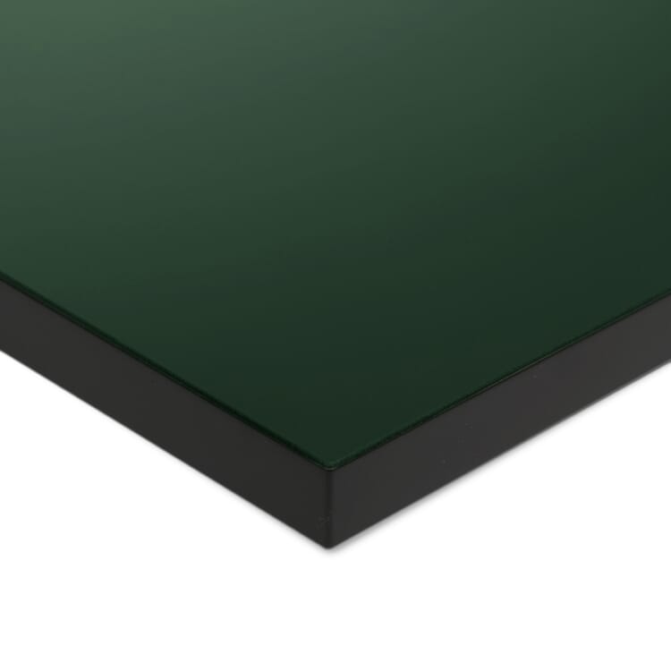 Tischplatte zu Tischgestell ERIK, quadratisch, Dunkelgrün