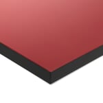 Tischplatte zu Tischgestell ERIK, quadratisch Rot