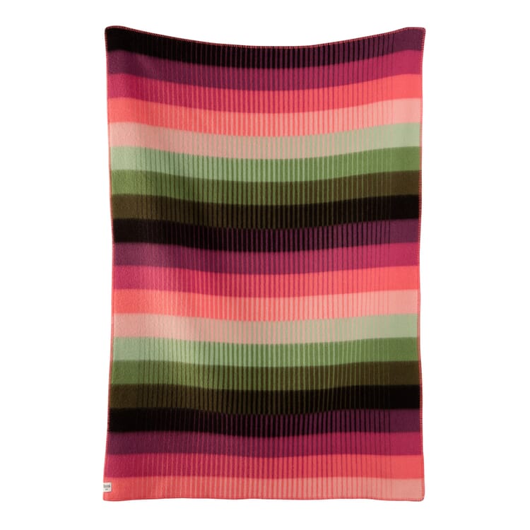 Blanket Åsmund Gradient, Pink-Green