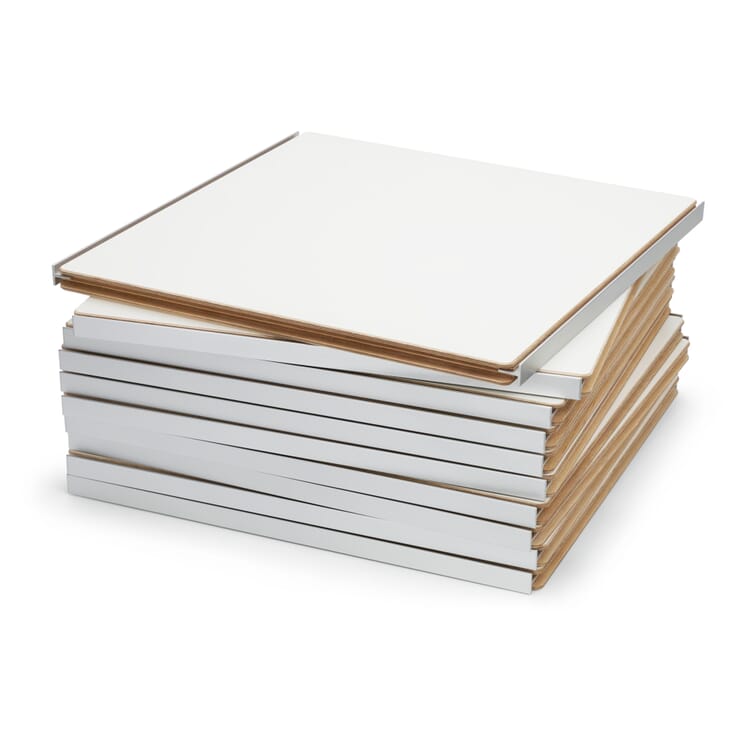 Shelving system 1Hoch3 - panel element, simple, 10 piece