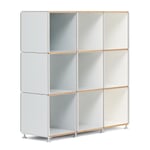 Regalsystem 1Hoch3 - Plattenelement, einfach 10 Stück